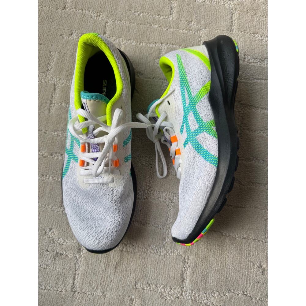 Asics Versablast MX White Aquarium Running Sneakers Athletic Shoes